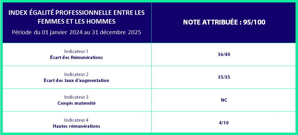 Index égalité professionnelle ASSIA