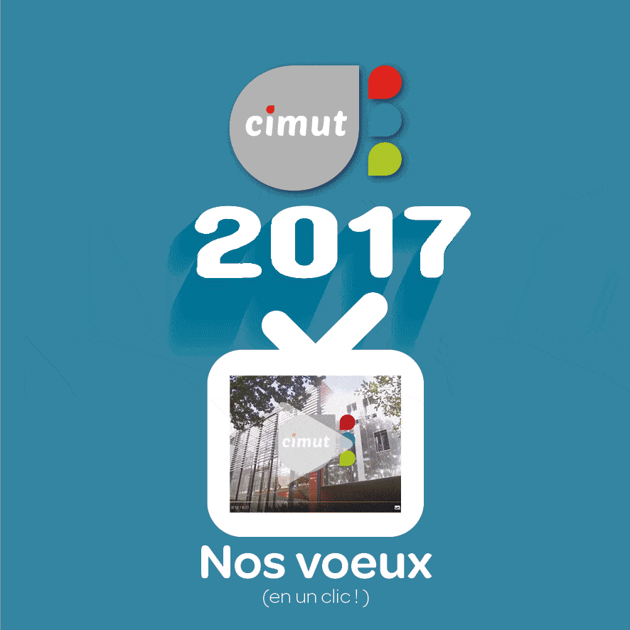 Les équipes du CIMUT vous souhaitent une très belle année 2017 !